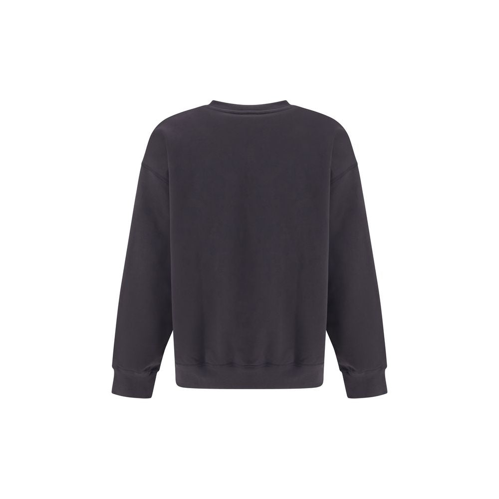Ganni Black Cotton Sweatshirt | Regal Royce