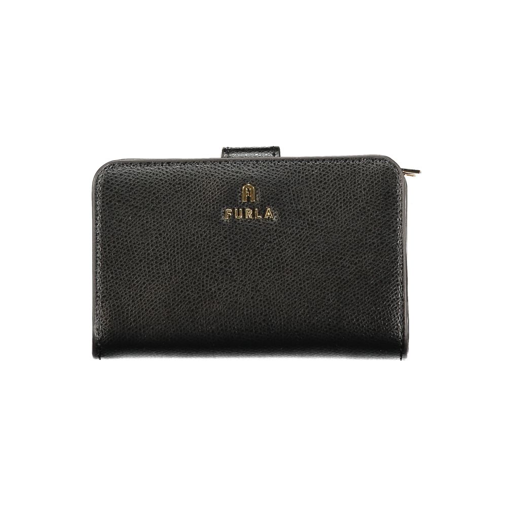 Furla Black Leather Women Wallet | Regal Royce