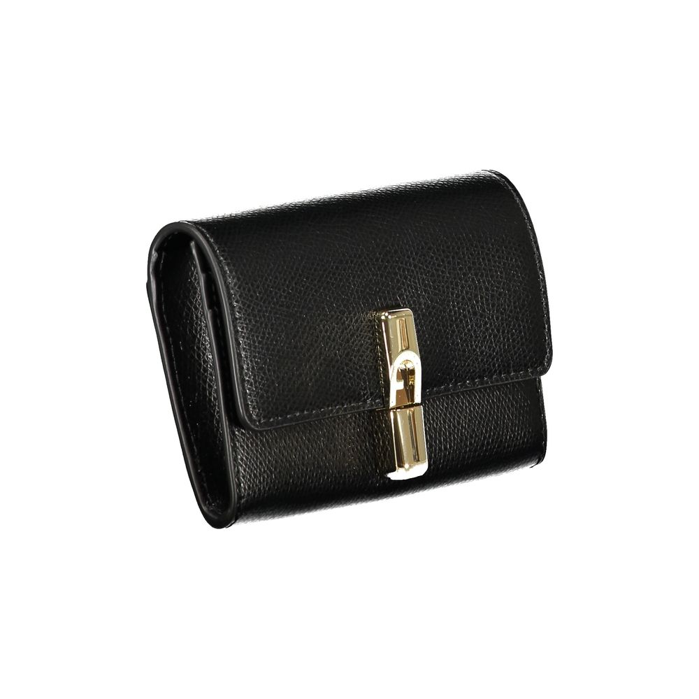 Furla Nero Leather Women Wallet | Regal Royce