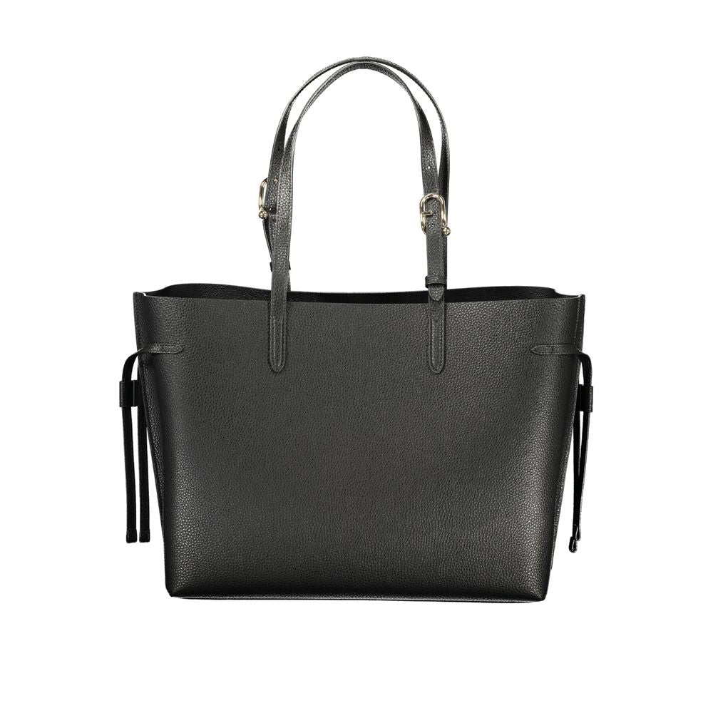 Furla Black Leather Women Handbag | Regal Royce