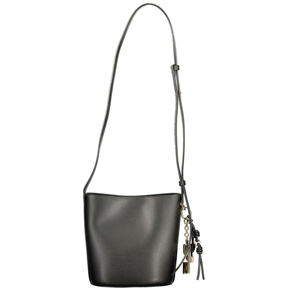 Furla Nero Leather Women Bucket Bag | Regal Royce