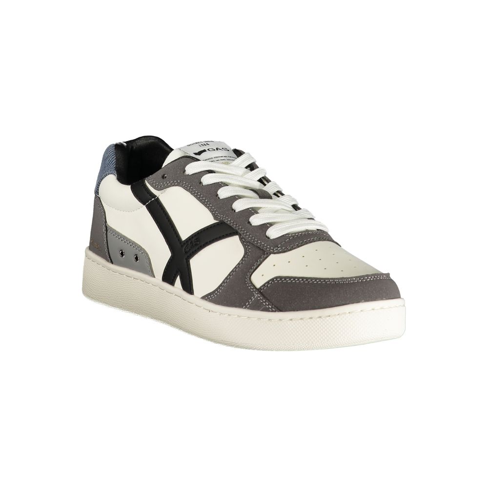 Gas Bianco Polyurethane Men Sneaker | Regal Royce