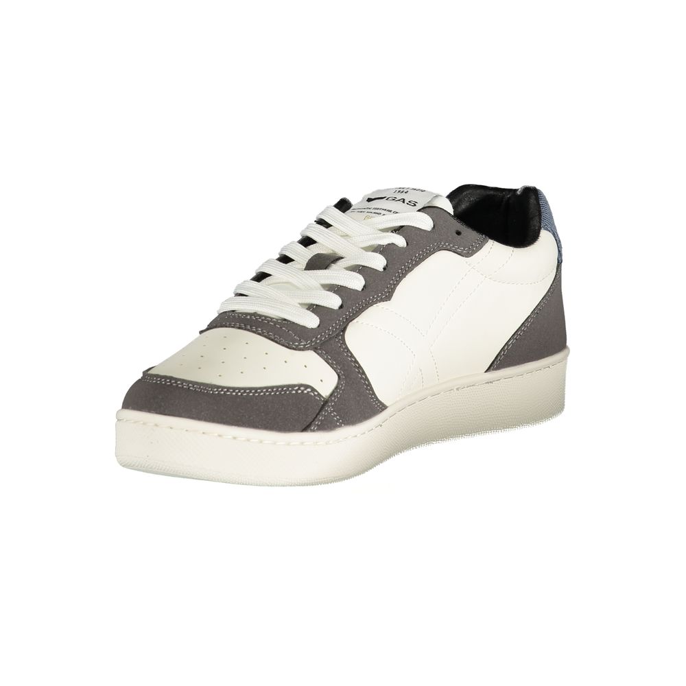 Gas Bianco Polyurethane Men Sneaker | Regal Royce