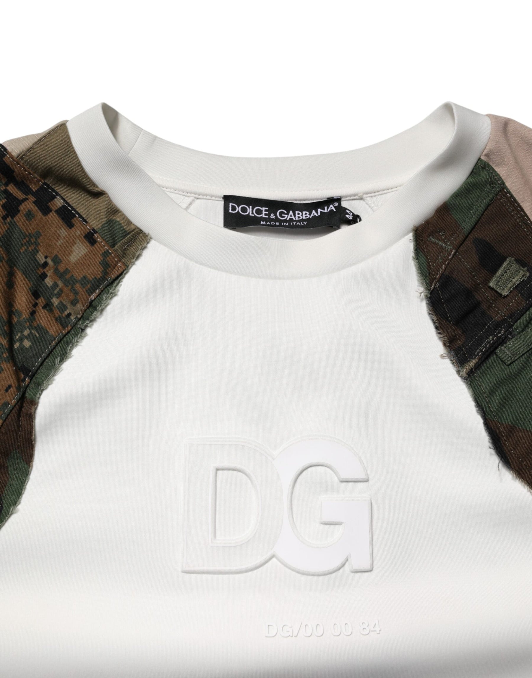 Dolce & Gabbana Multicolor Camouflage Sweatshirt Sweater | Regal Royce