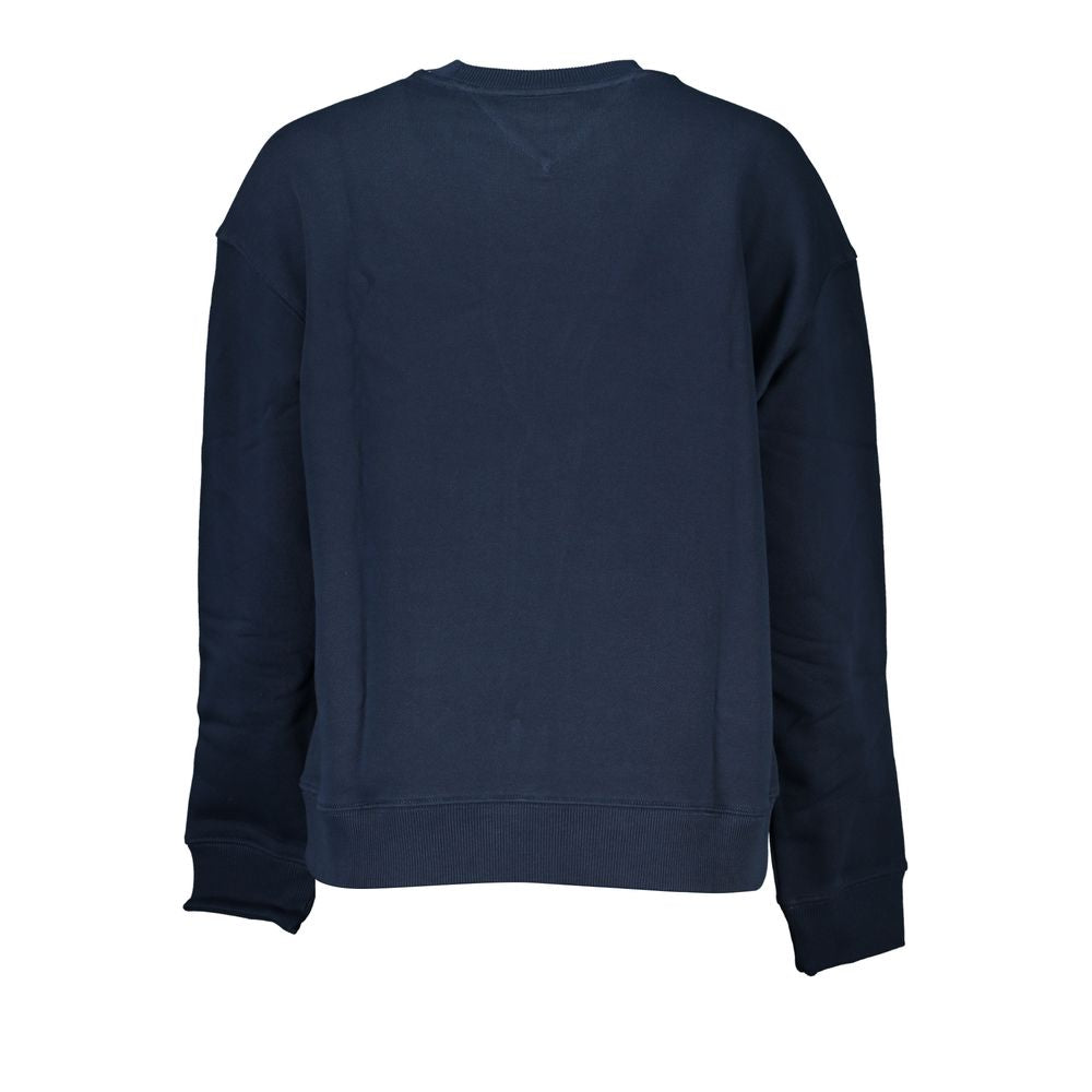 Tommy Hilfiger Blue Cotton Women Sweatshirt | Regal Royce