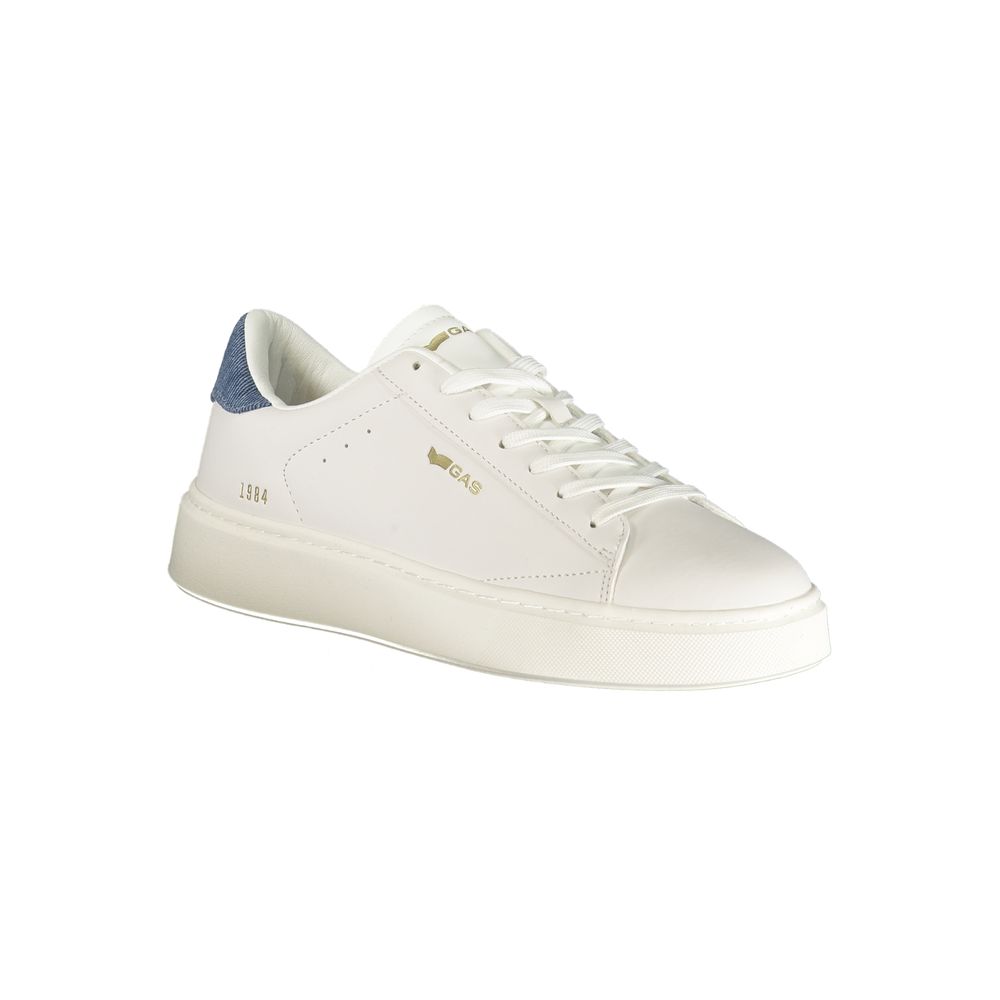 Gas Bianco Poliuretano Uomo Sneaker | Regal Royce
