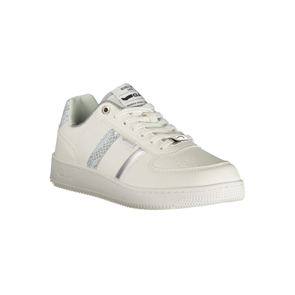 Gas Bianco Polyurethane Women Sneaker | Regal Royce