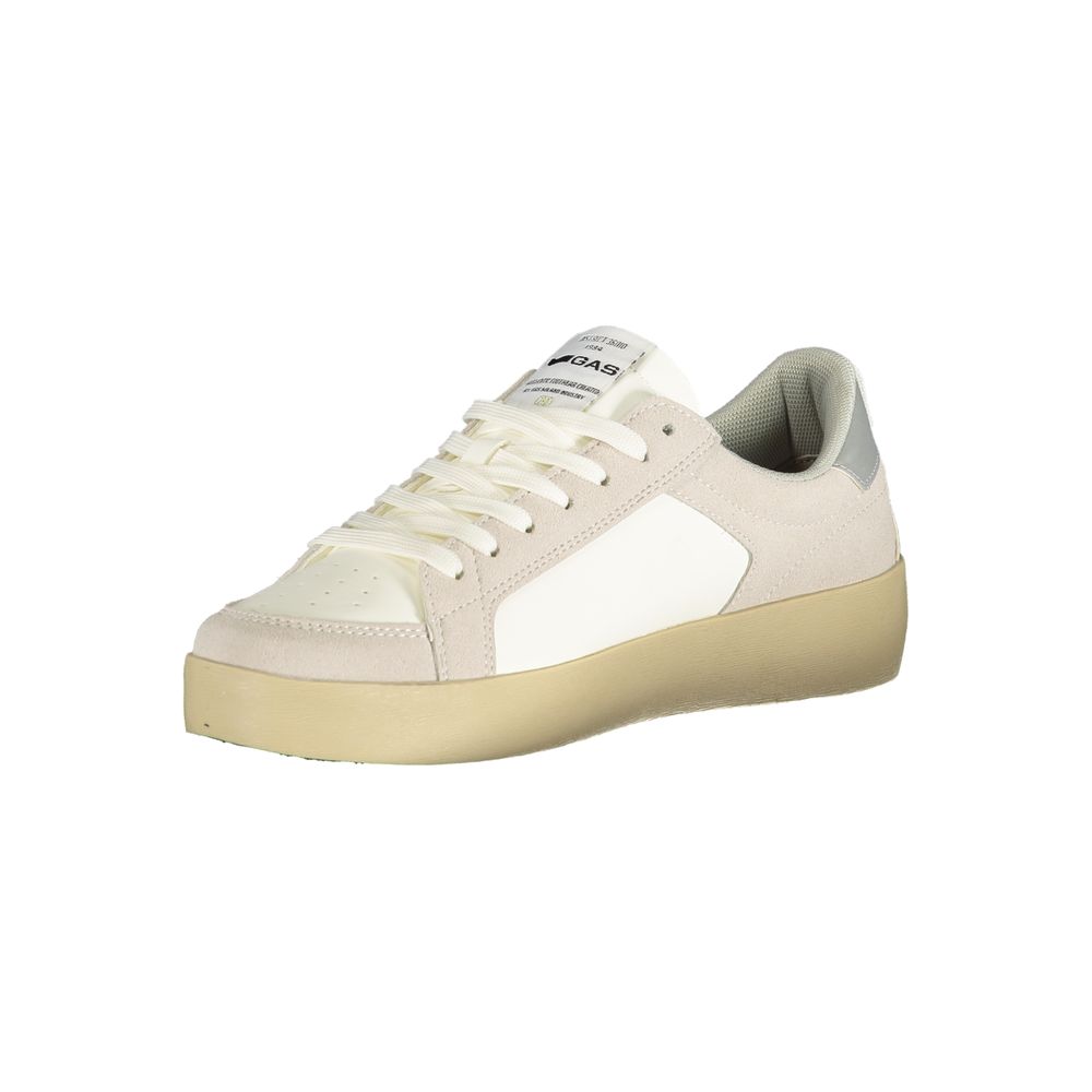 Gas White Polyurethane Women Sneaker | Regal Royce