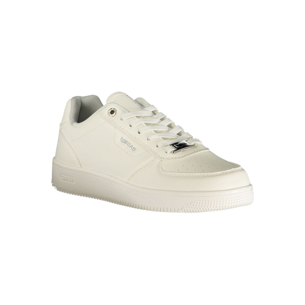 Gas Bianco Polyurethane Women Sneaker | Regal Royce