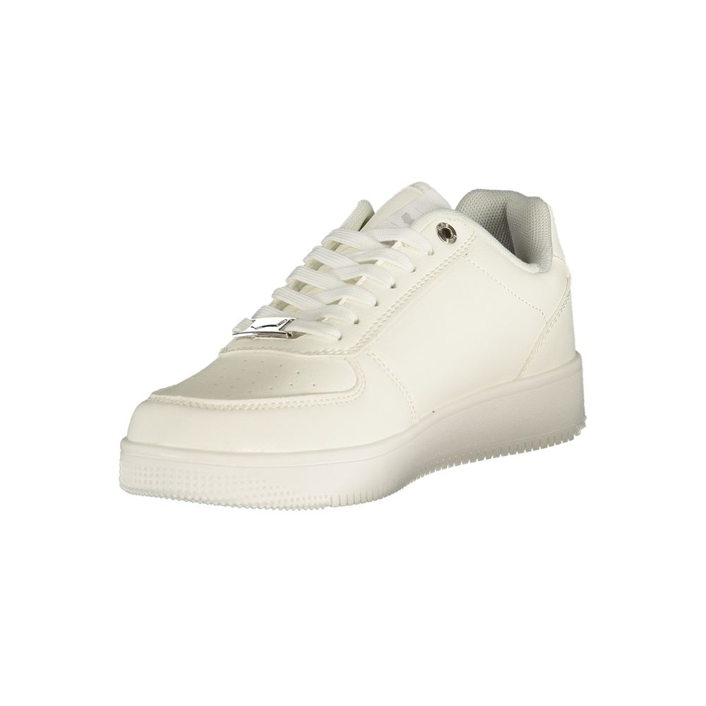 Gas Bianco Polyurethane Women Sneaker | Regal Royce