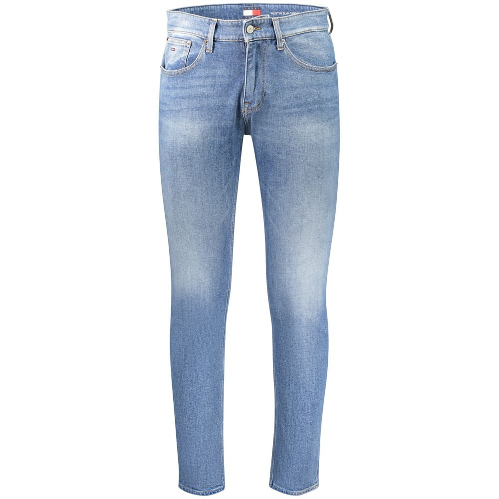 Tommy Hilfiger Blu Cotton Men Jeans | Regal Royce
