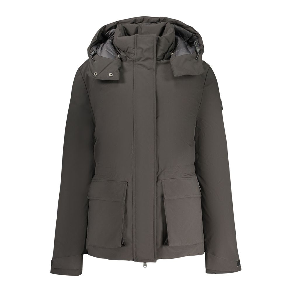 North Sails Black Polyester Women Jacket | Regal Royce
