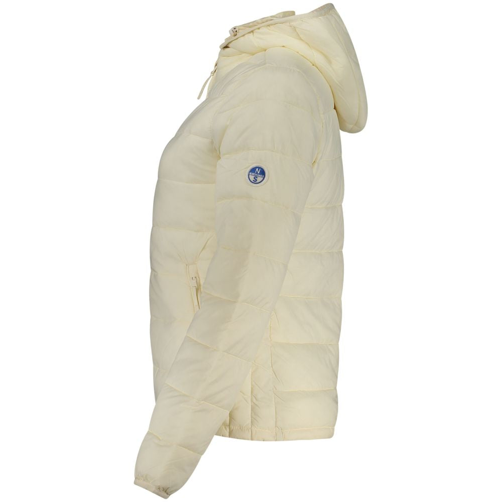 North Sails White Polyester Women's Jacket | Regal Royce