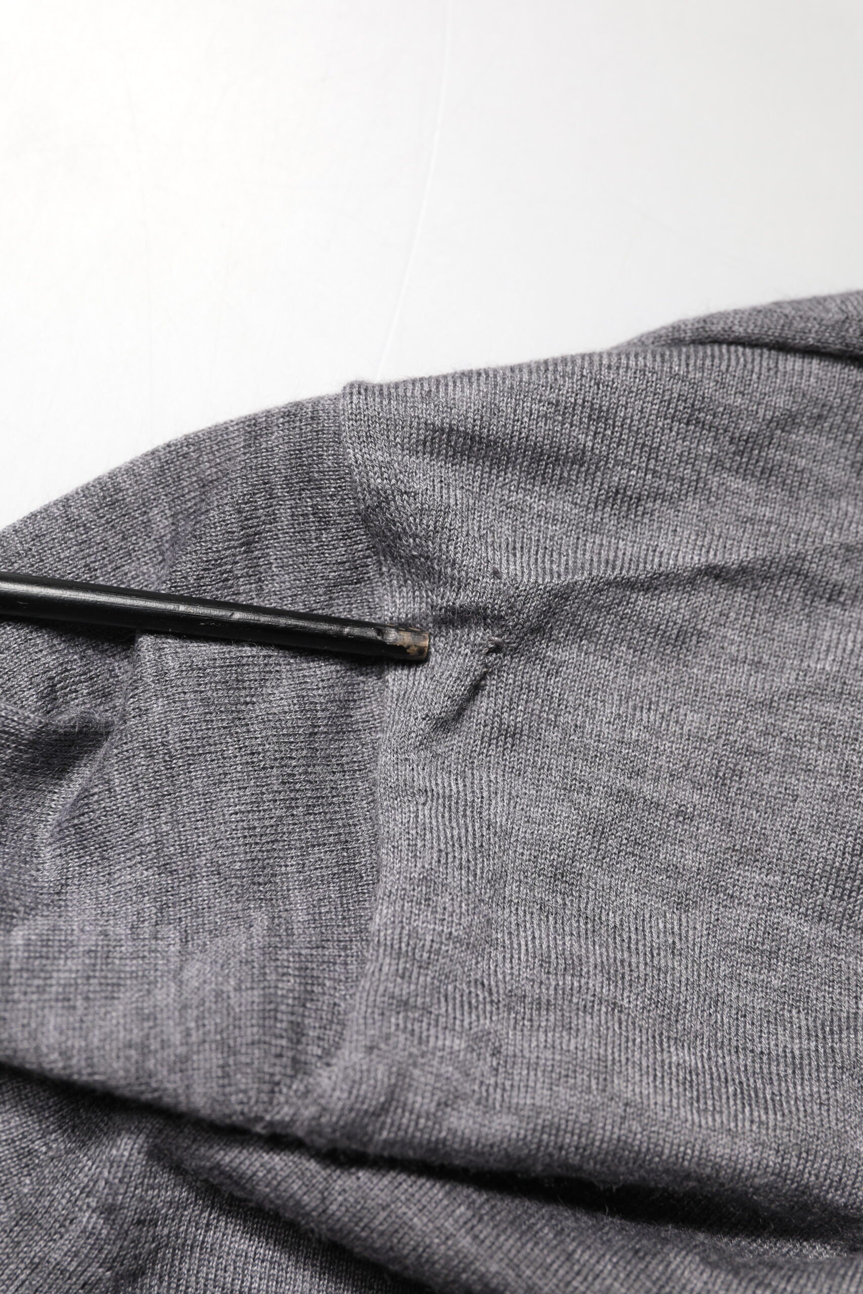 Dolce & Gabbana Gray Cashmere V-Neck Men Pullover Sweater | Regal Royce