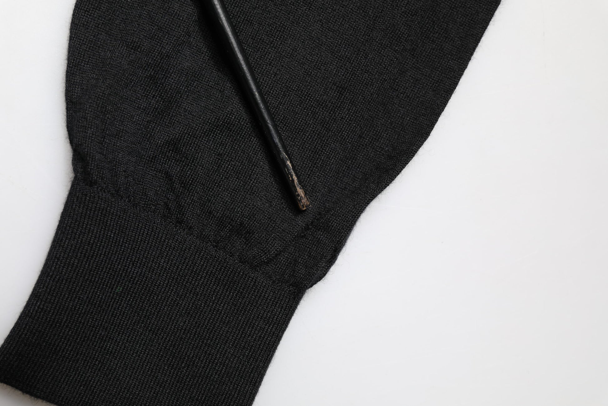 Dolce & Gabbana Black Cashmere V-Neck Men Pullover Sweater | Regal Royce