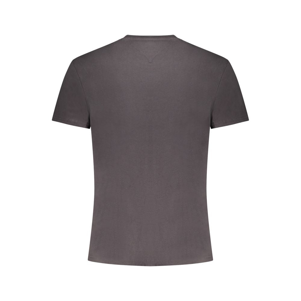 Tommy Hilfiger Grigio Cotton Men T-Shirt | Regal Royce