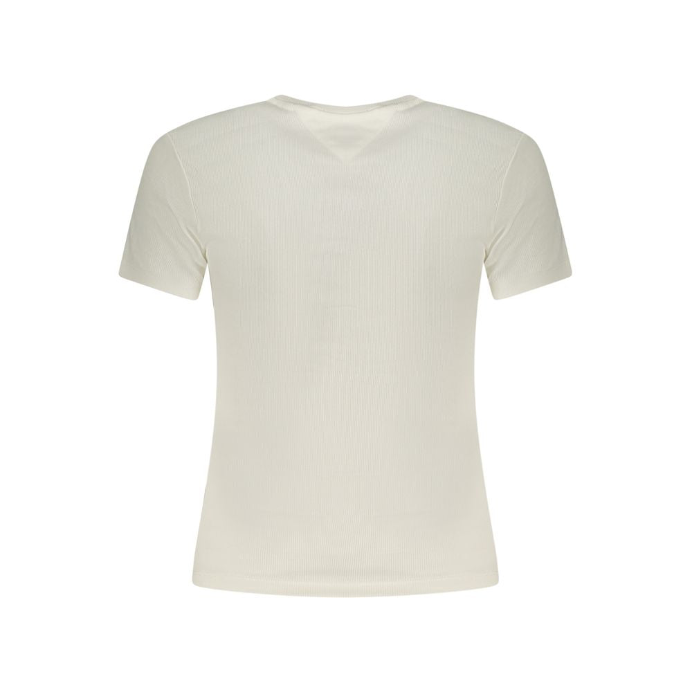 Tommy Hilfiger White Cotton Women's T-Shirt | Regal Royce