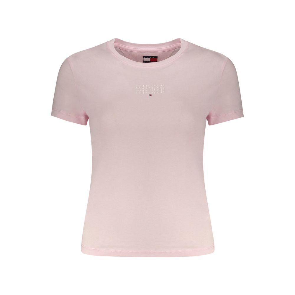 Tommy Hilfiger Rosa Cotton Women T-Shirt | Regal Royce