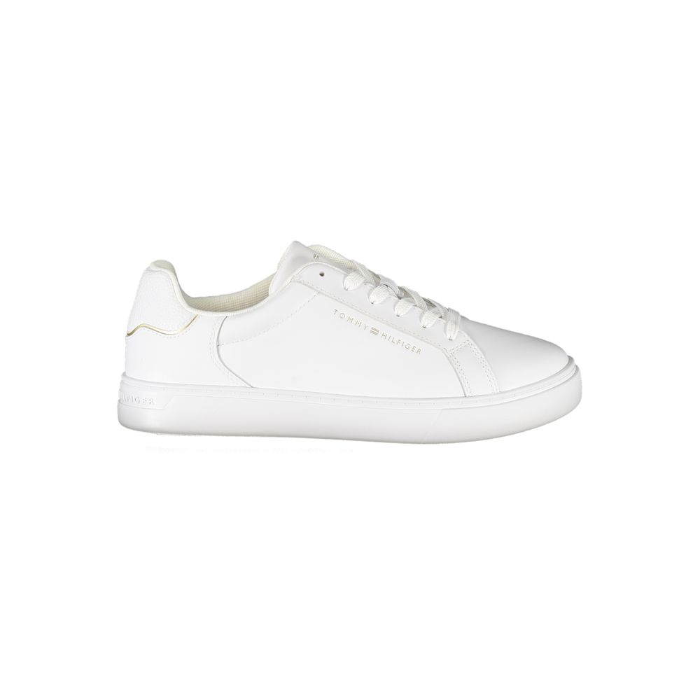 Tommy Hilfiger White Leather Women Sneaker | Regal Royce