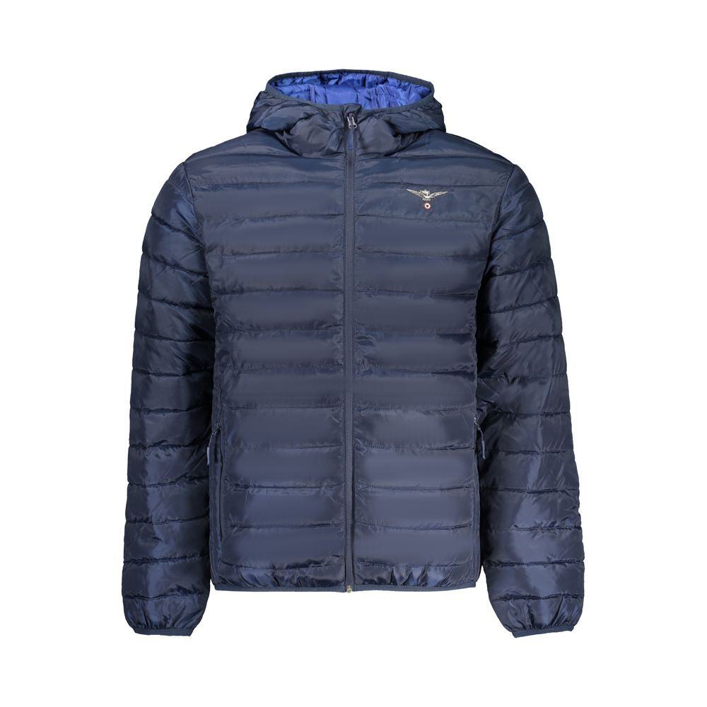 Accademia Militare Blu Polyester Men's Jacket | Regal Royce