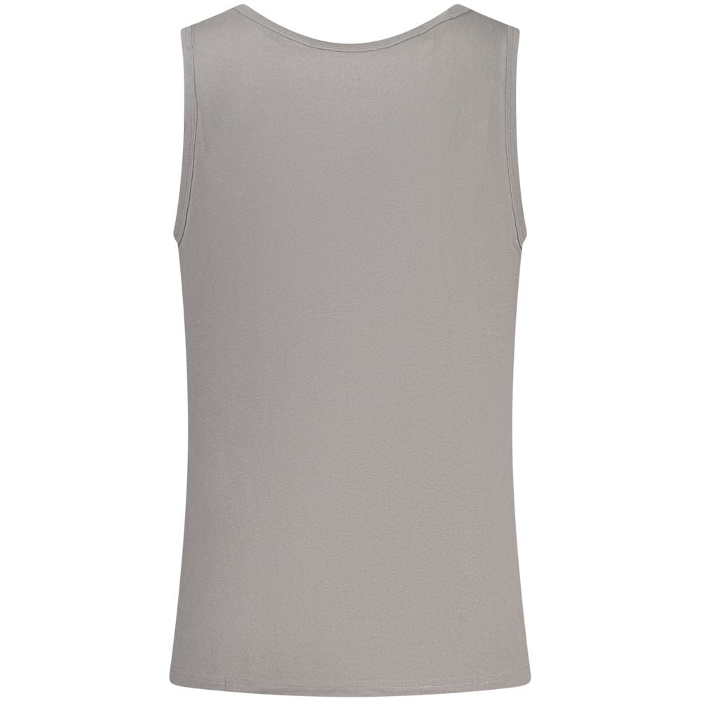 Norway 1963 Grigio Cotton Men Tank Top | Regal Royce