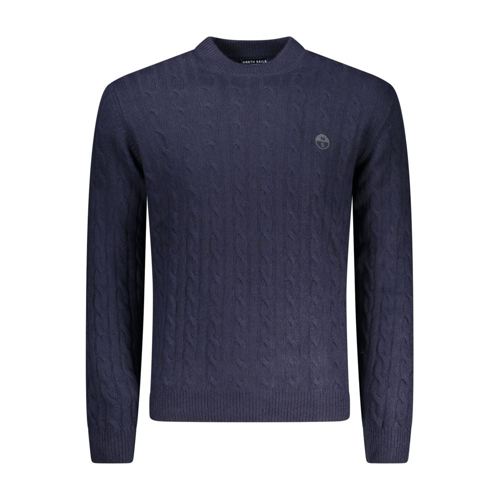North Sails Blue Polyamide Men's Sweater | Regal Royce