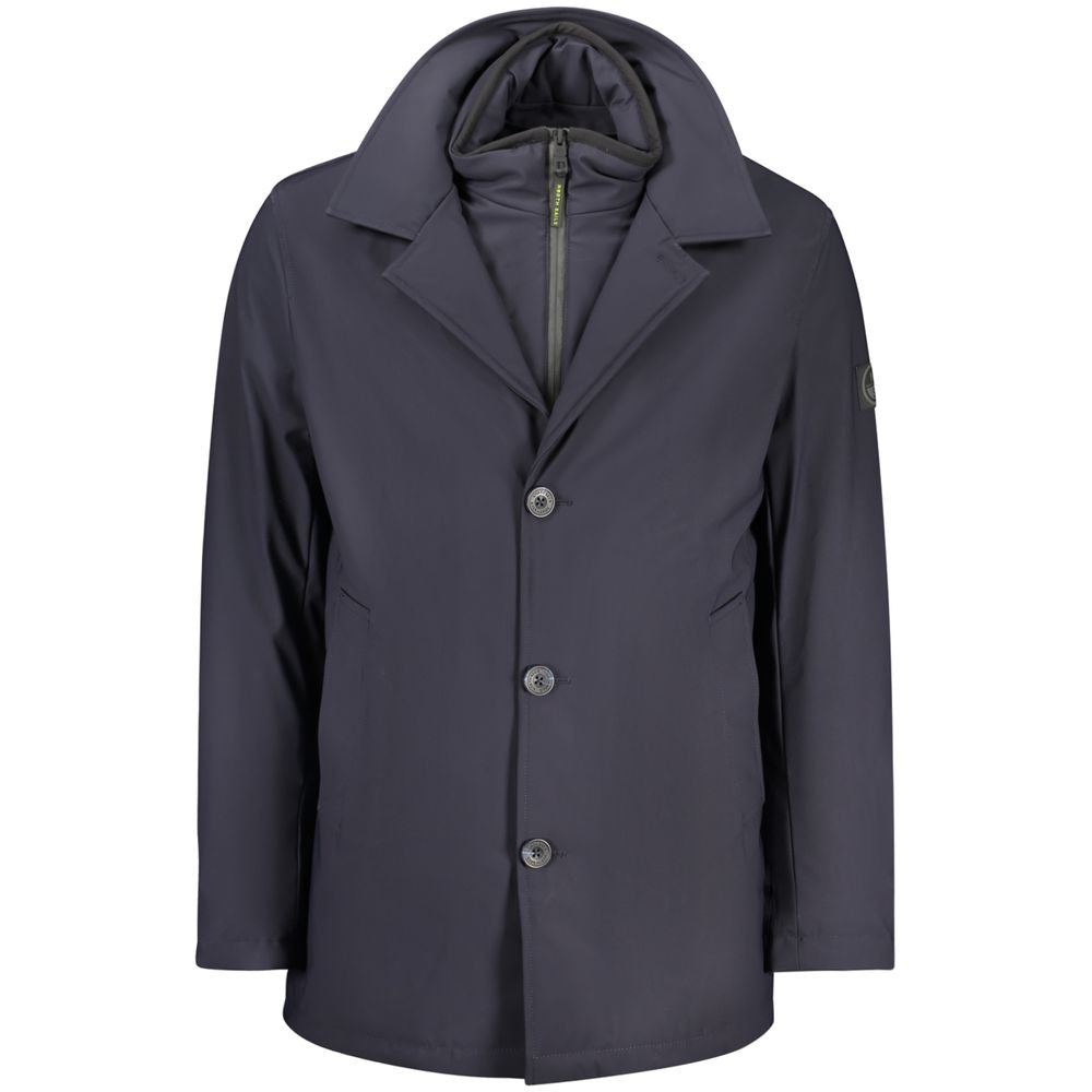 North Sails Blue Polyester Men's Jacket | Regal Royce