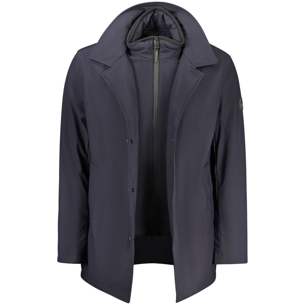 North Sails Blue Polyester Men's Jacket | Regal Royce