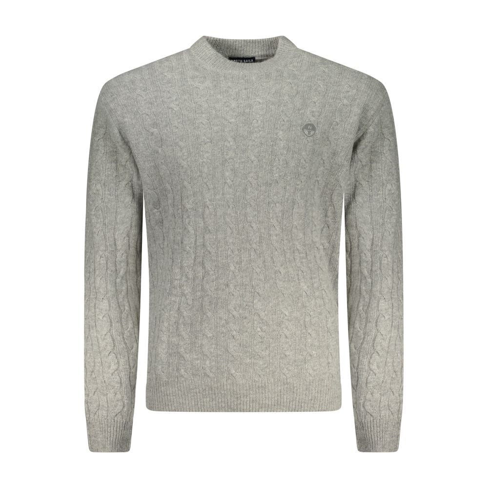 North Sails Grigio Poliammide Men Sweater | Regal Royce