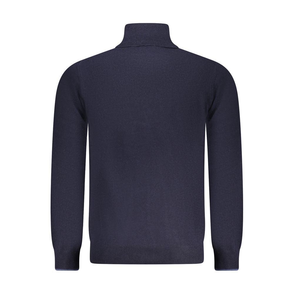 North Sails Blue Polyamide Men's Sweater | Regal Royce