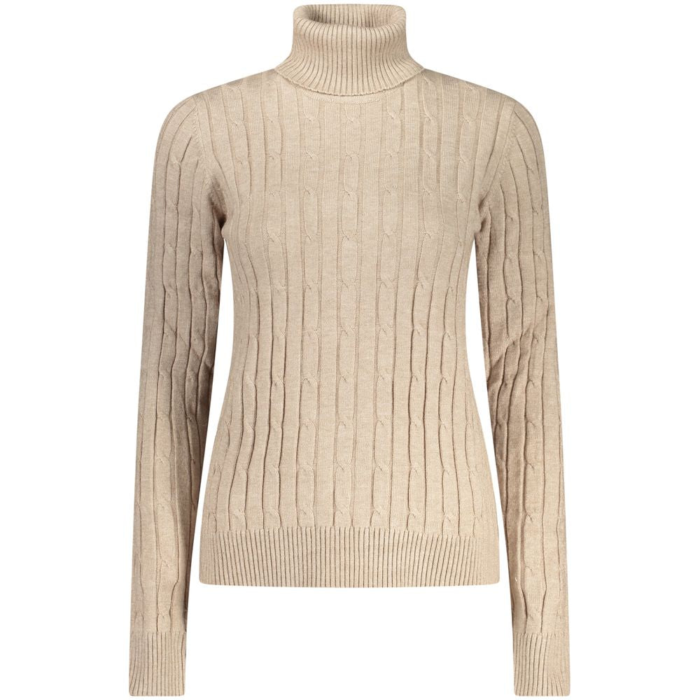 Norway 1963 Beige Viscosa Women Sweater | Regal Royce