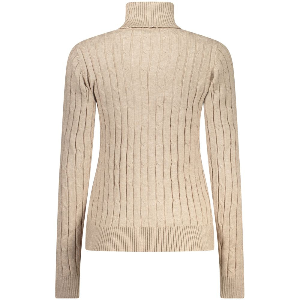 Norway 1963 Beige Viscosa Women Sweater | Regal Royce