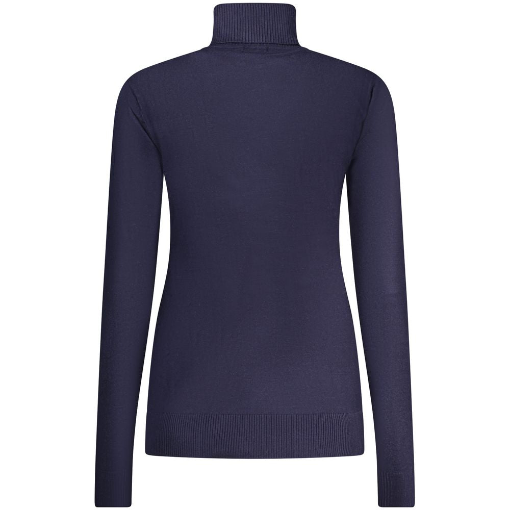 Norway 1963 Blu Viscosa Woman Sweater | Regal Royce