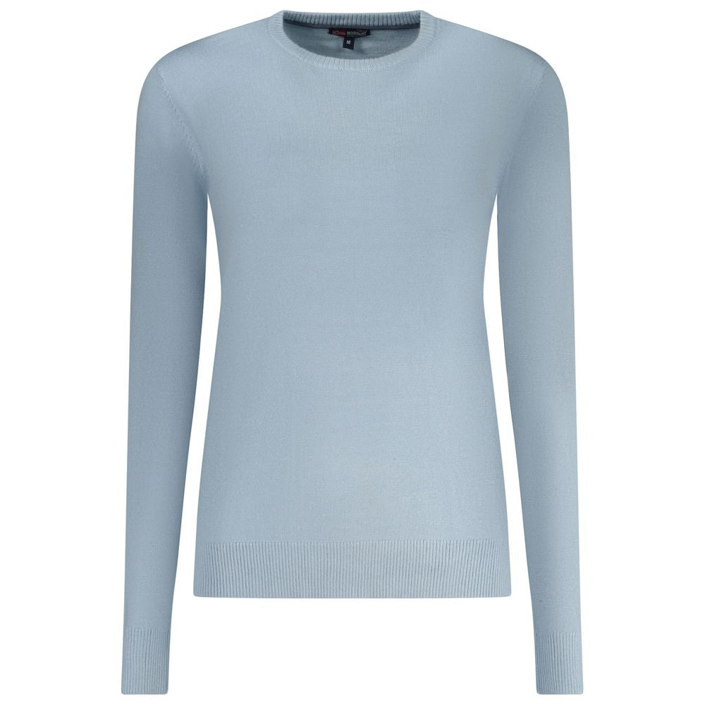 Norway 1963 Azzurro Viscosa Women Sweater | Regal Royce