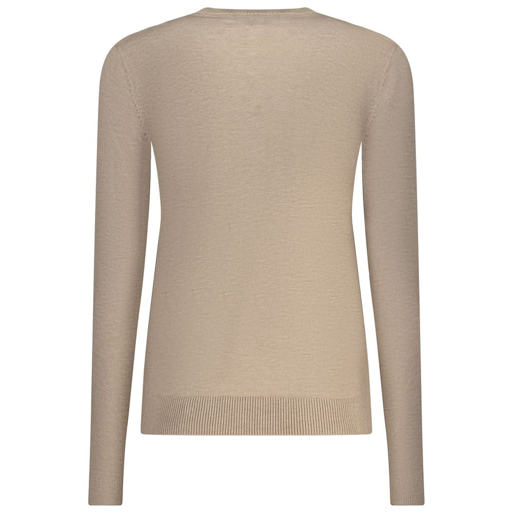 Norway 1963 Beige Viscose Women Sweater | Regal Royce