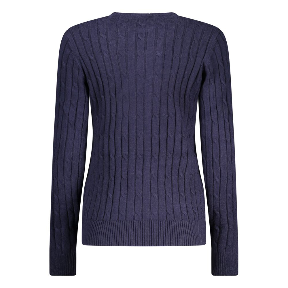 Norway 1963 Blue Viscose Women Sweater | Regal Royce