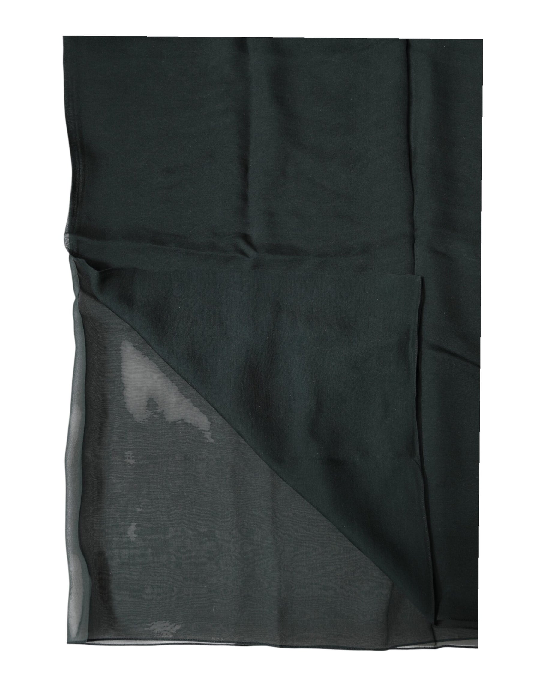 Dolce & Gabbana Dark Green Silk Neck Wrap Foulard  Scarf | Regal Royce