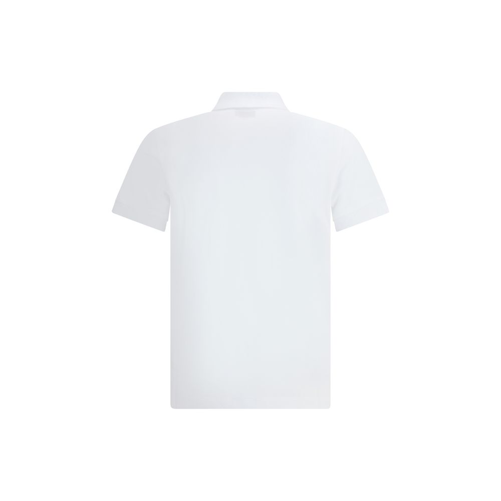 Fendi White Cotton Polo Shirt | Regal Royce