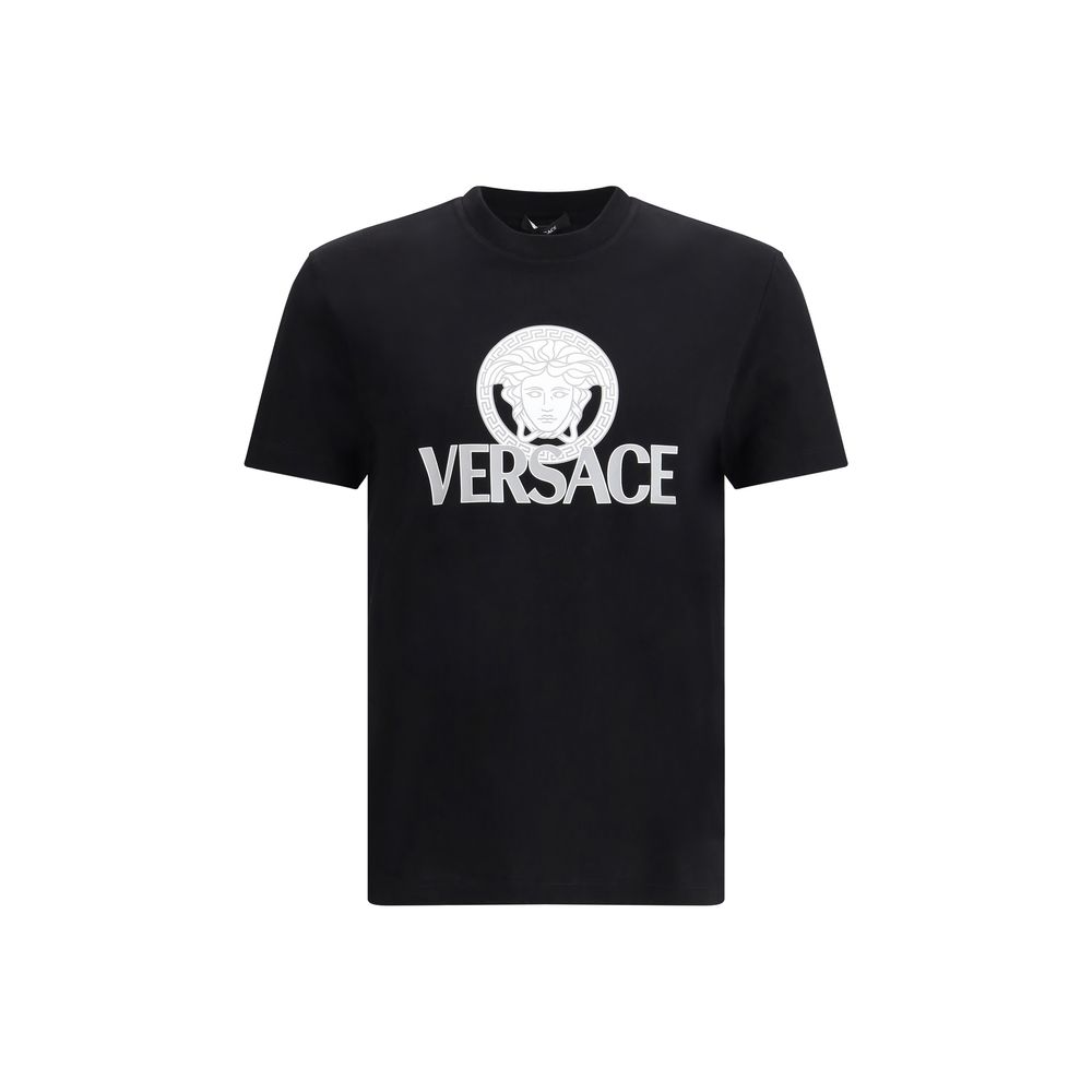 Versace Black Cotton T-Shirt | Regal Royce
