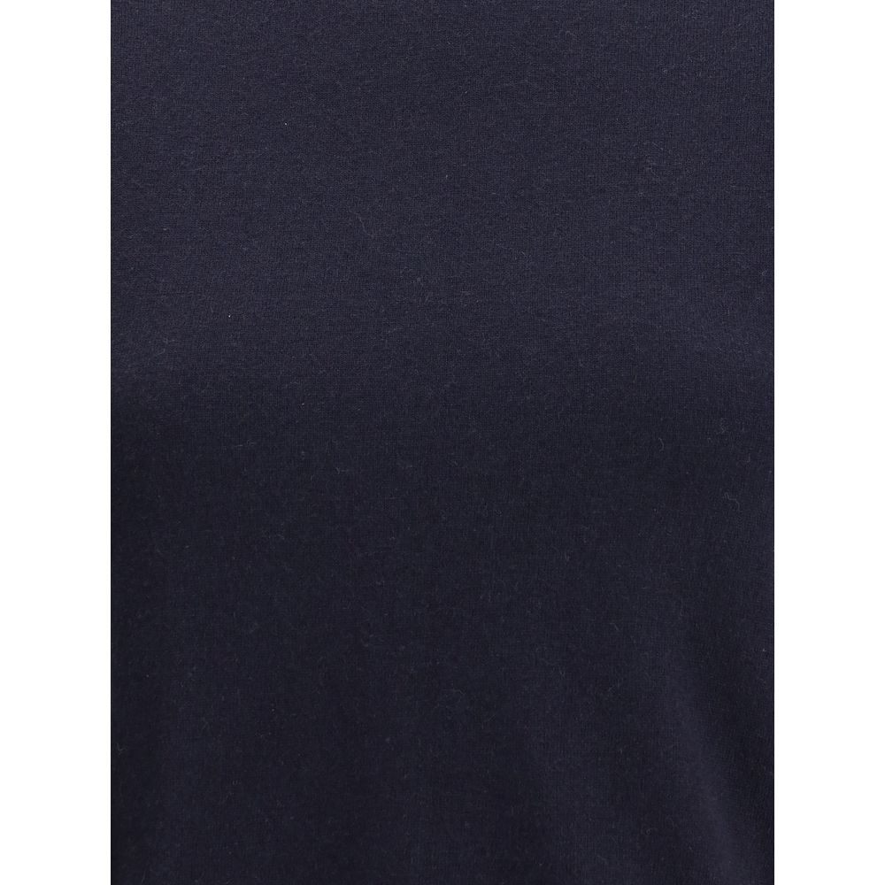 Extreme Cashmere Blue Cotton Top | Regal Royce