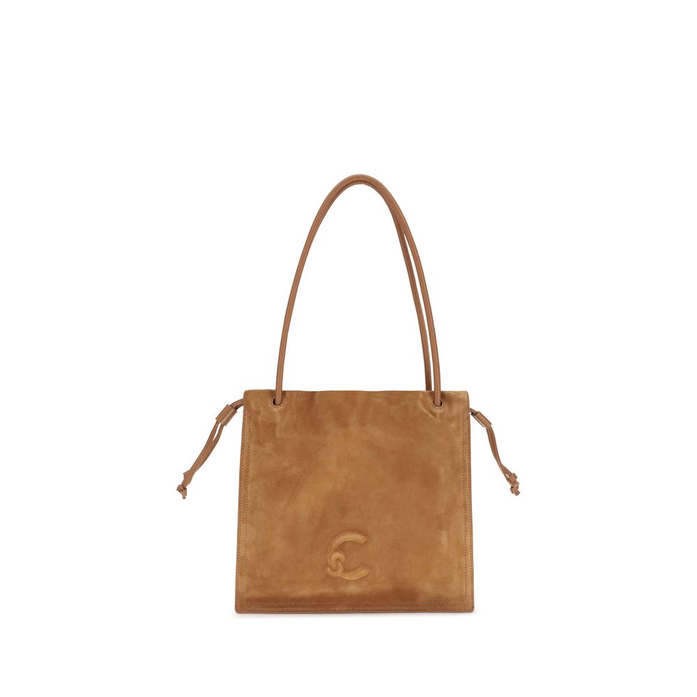 Coccinelle Beige Calf Leather Bos Taurus Handbag | Regal Royce