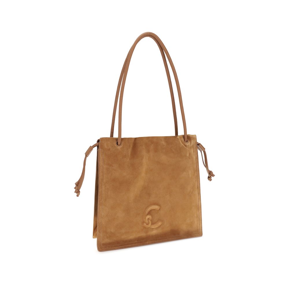 Coccinelle Beige Calf Leather Bos Taurus Handbag | Regal Royce