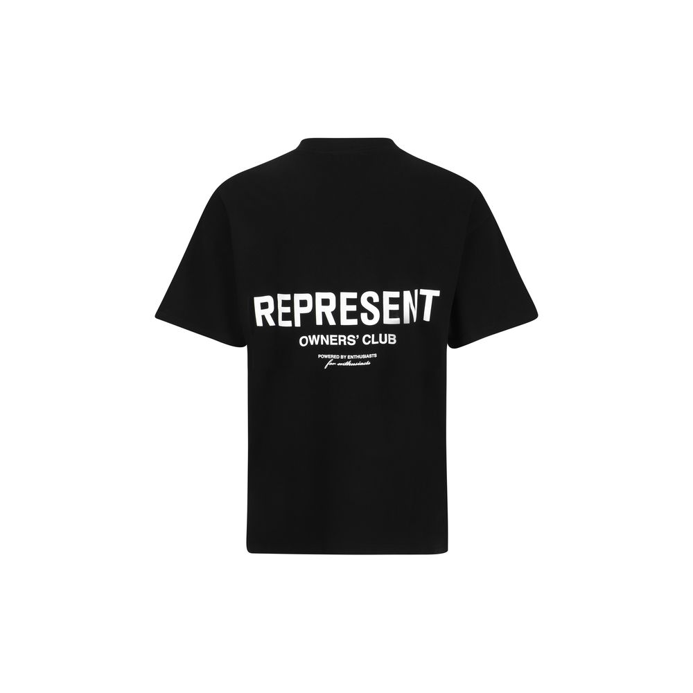 Represent Black Cotton T-Shirt | Regal Royce