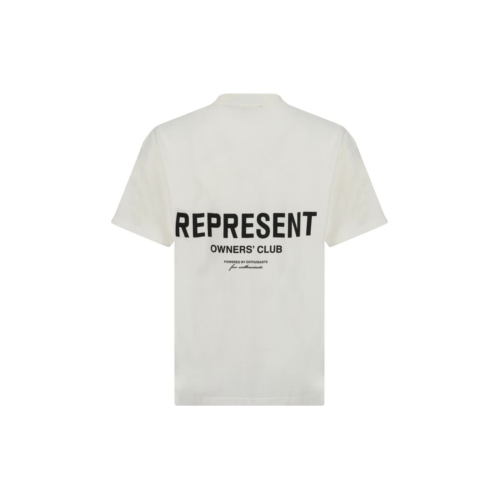 Represent White Cotton T-Shirt | Regal Royce