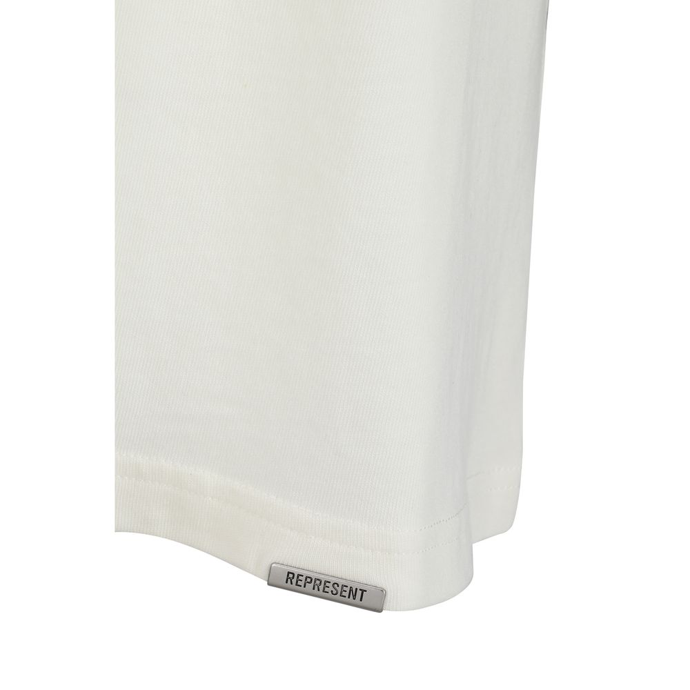Represent White Cotton T-Shirt | Regal Royce