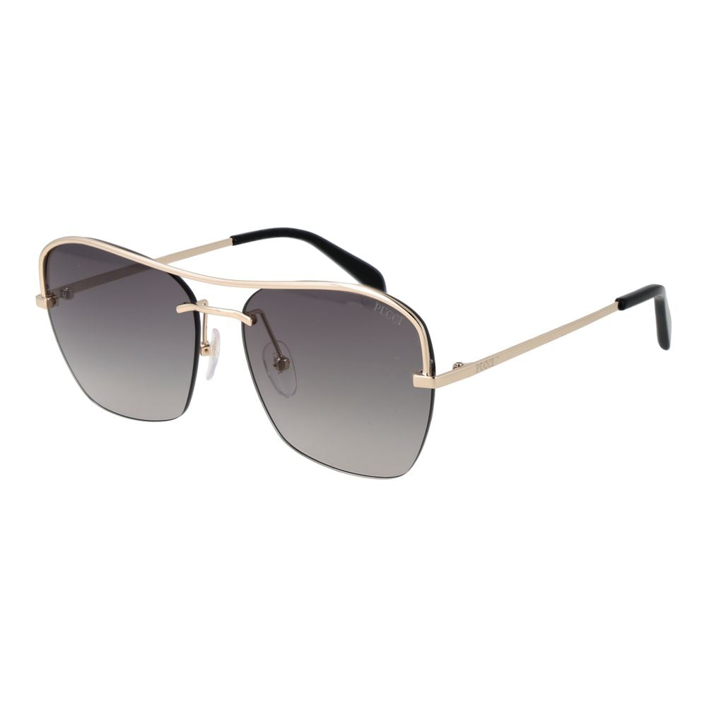 Emilio Pucci Gold Metal Sunglasses | Regal Royce
