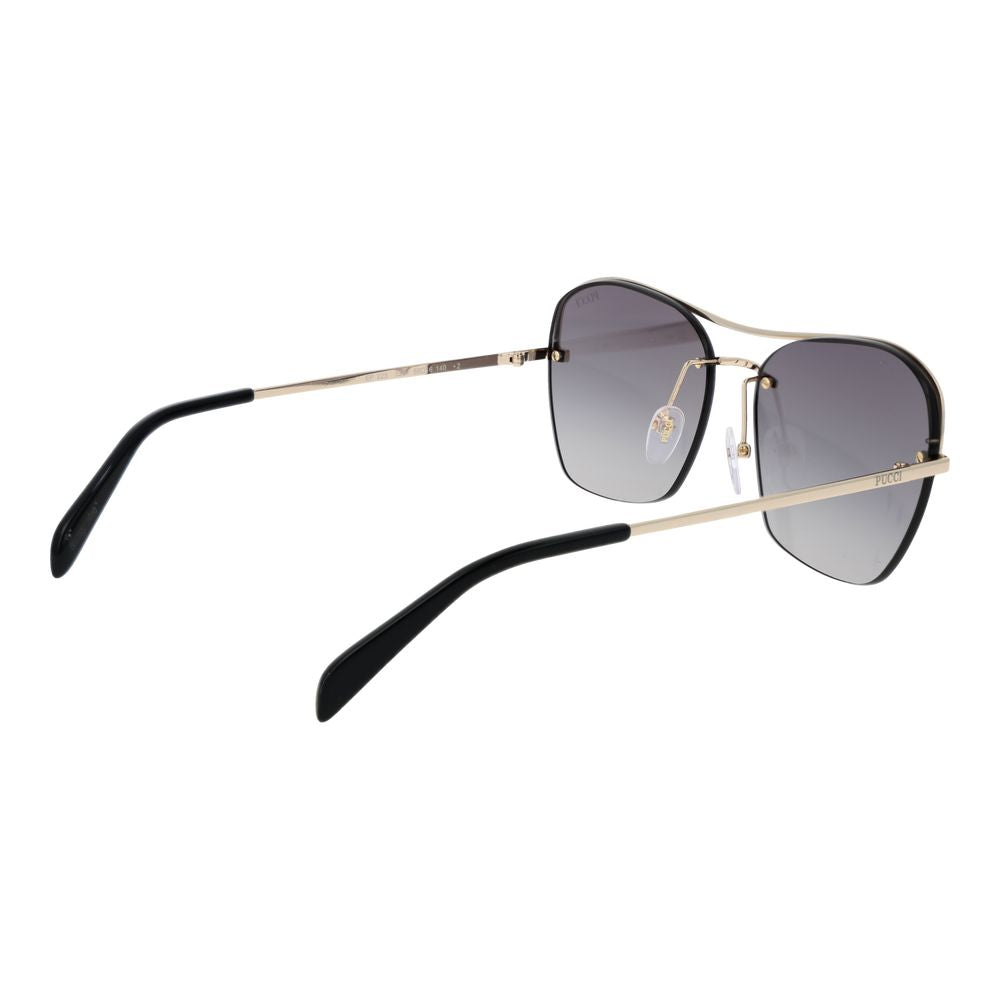 Emilio Pucci Gold Metal Sunglasses | Regal Royce