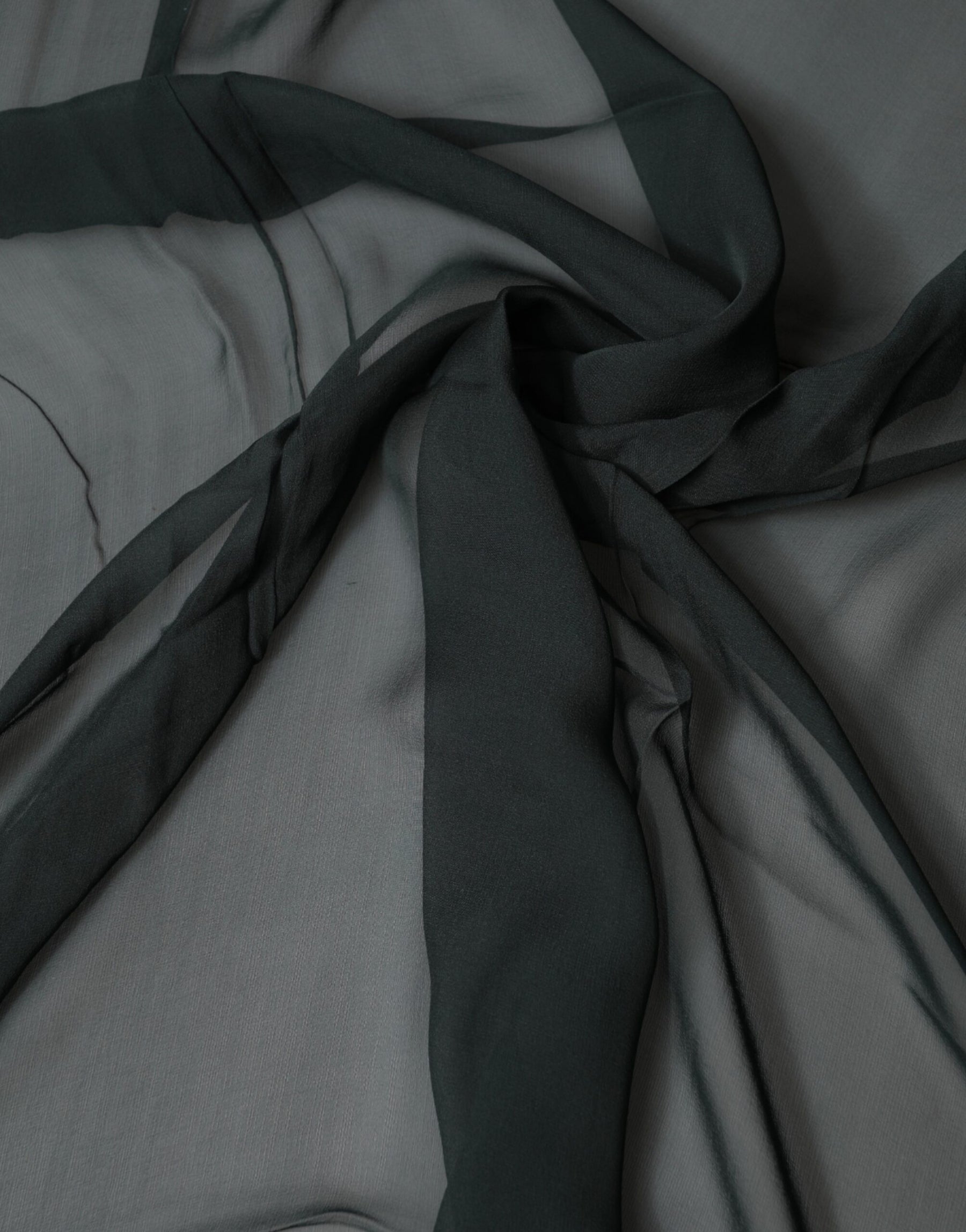 Dolce & Gabbana Dark Green Stole Silk Neck Wrap Shawl  Scarf | Regal Royce