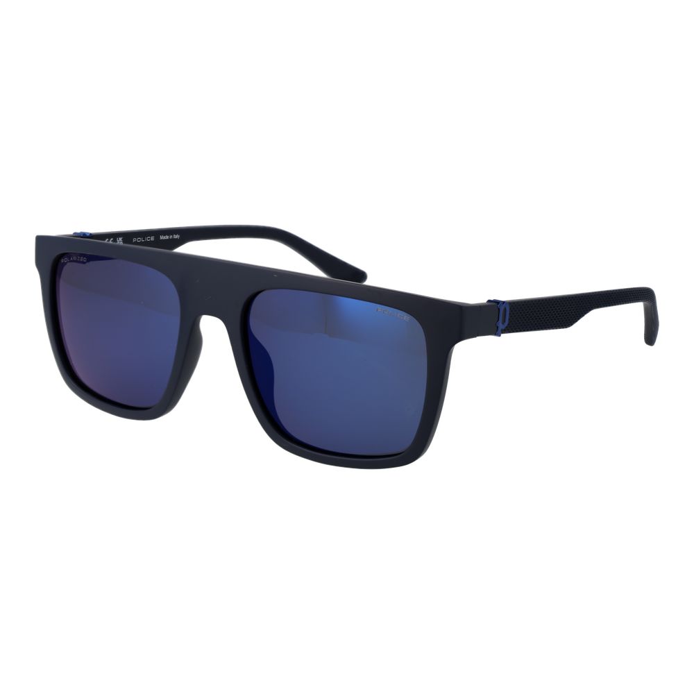 Police Blue Plastic Sunglasses | Regal Royce