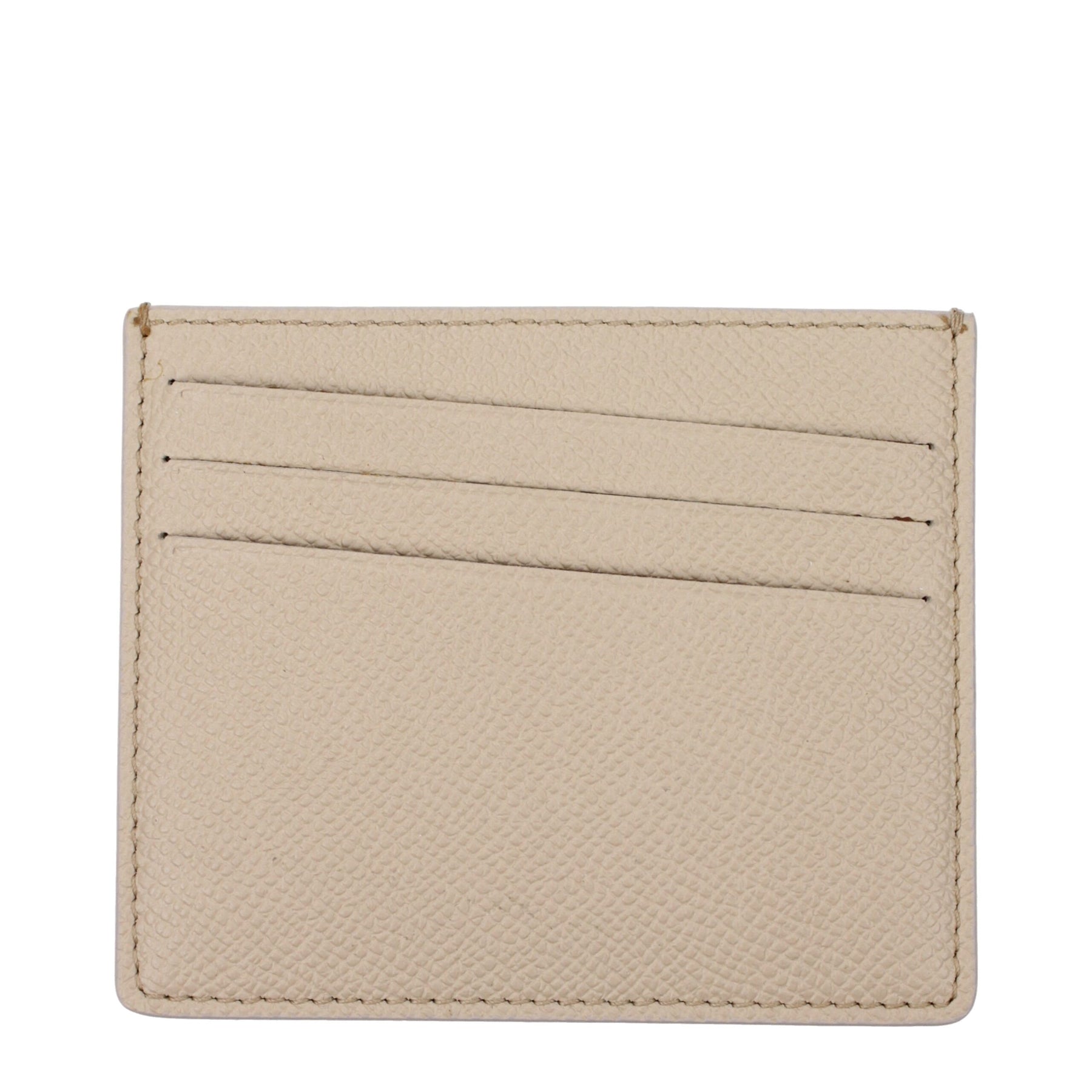 Maison Margiela Beige Leather Cardholder | Regal Royce